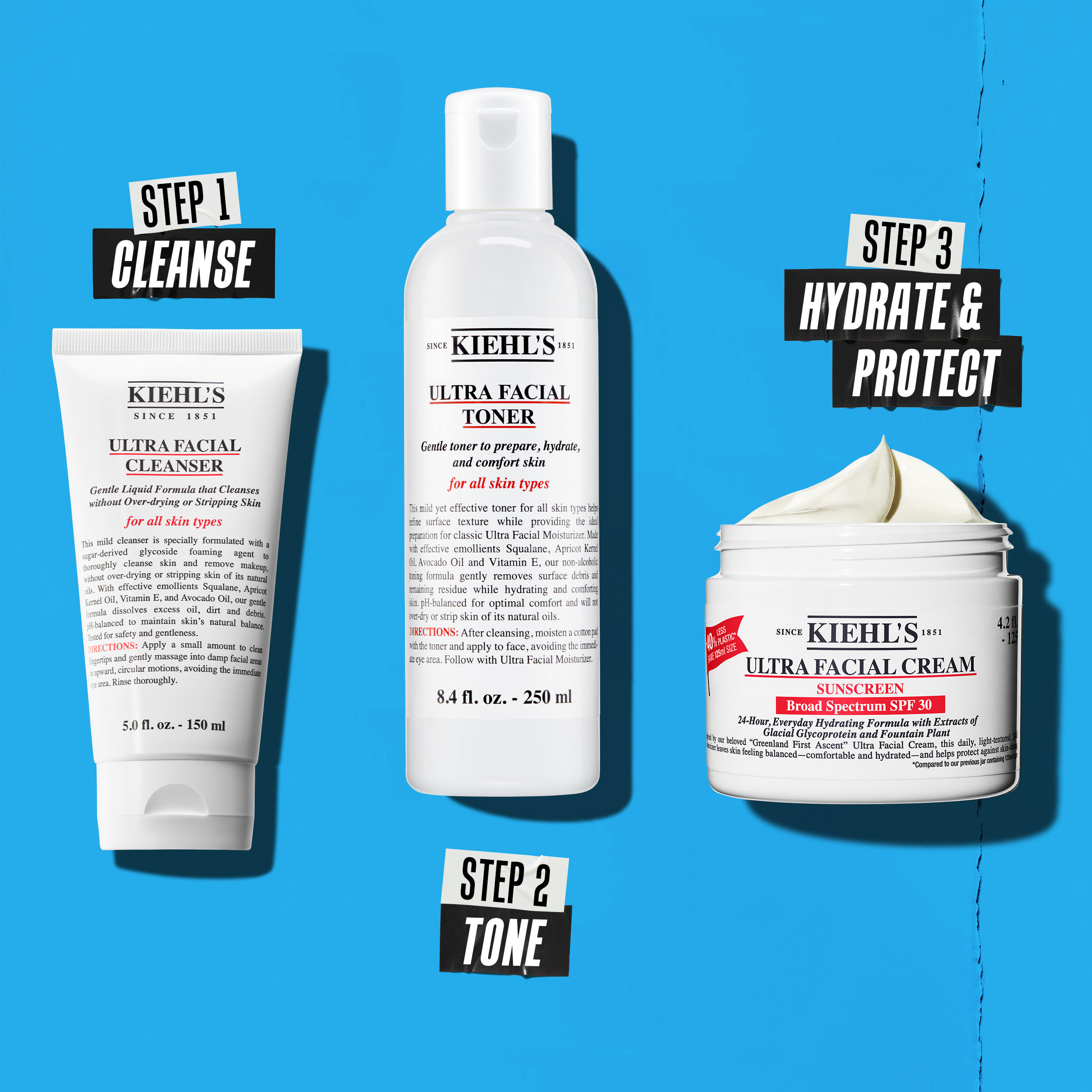 Ultra Facial Cream with Sunscreen SPF 30 - Kiehl's